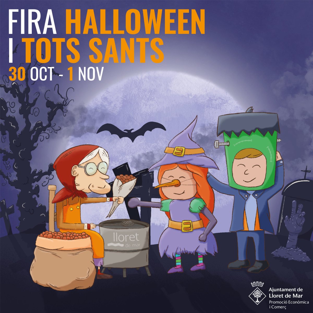Per aquest pont a Lloret de Mar s'està preparant una fira l'accò més terrorífica 🌰🎃 i nostrada: La Fira de Halloween i Tots Sants.

laselvaturisme.com/agenda/fires-c…

#LaSelvaTurisme @lloretturisme