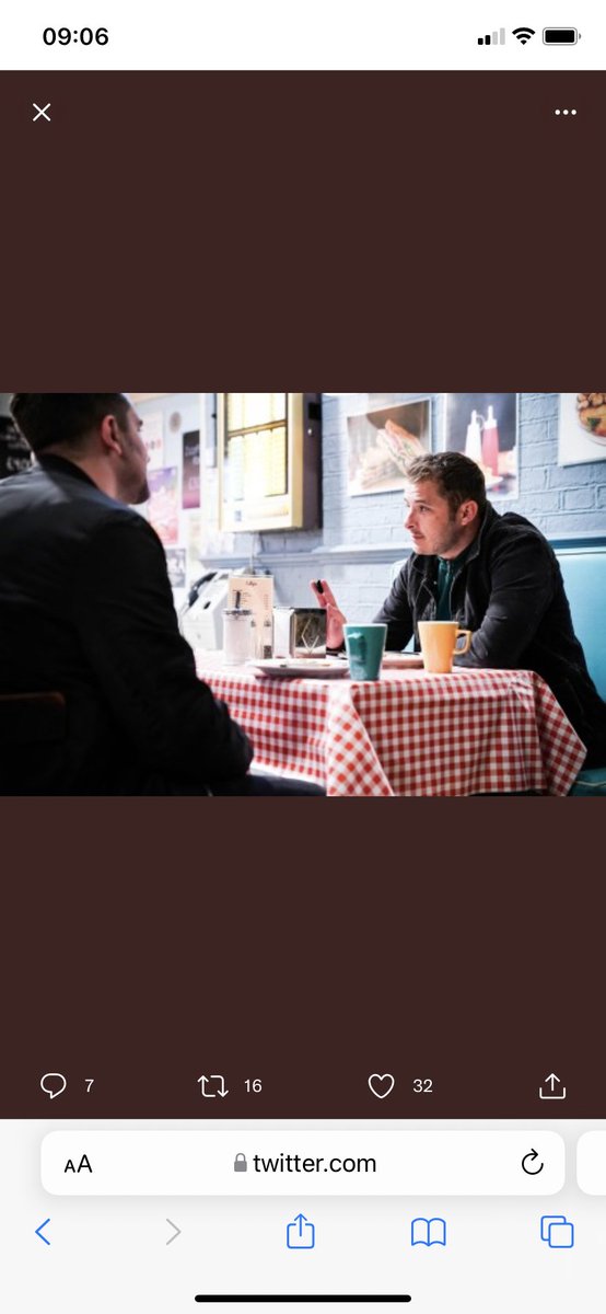 BallumNarlie's tweet photo. Spoiler pic for next week #ballum #benmitchell #benhighway #callummitchell #callumhighway #eastenders https://t.co/3d3QHiyOZH