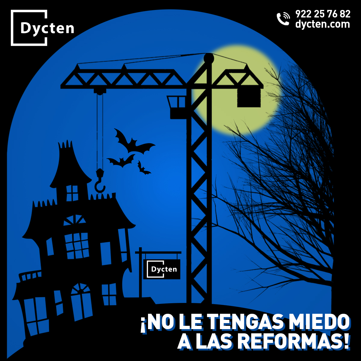 En #Dycten sabemos que las reformas dan miedo 🎃 Por eso nos hemos especializado en ofrecer a nuestros clientes los mejores materiales y el mejor asesoramiento para que puedan enfrentar este gran reto de forma exitosa, ¡No tengas miedo! 👻

📣 dycten.com