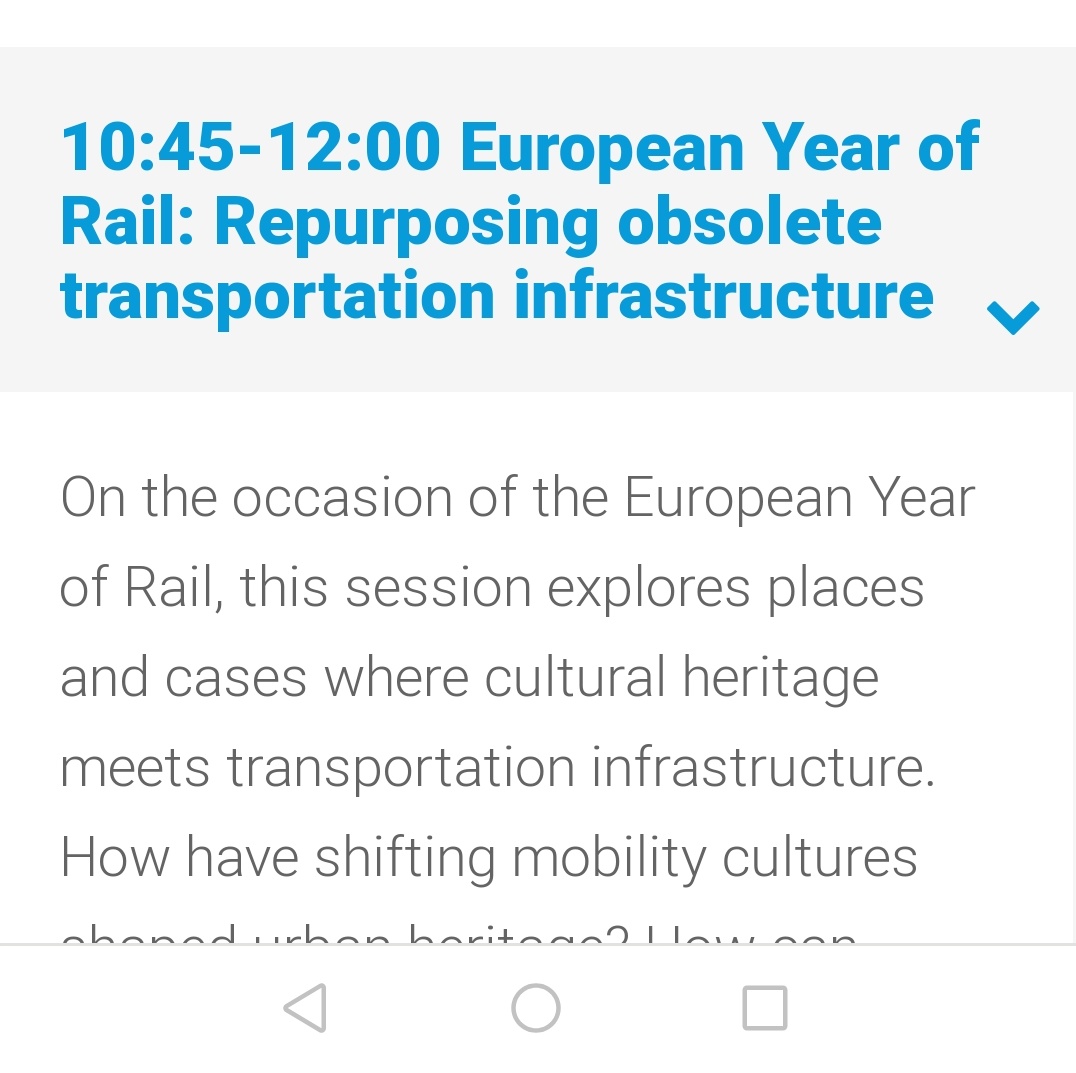 JuliaLKittel's tweet photo. The 9th #InformedCities is now starting. Addressing #emobility AND #CulturalHeritage. Especially looking forward to the crossroads sessions such as the one on old transport infrastructure tomorrow. https://t.co/Mc3kGzhLlT