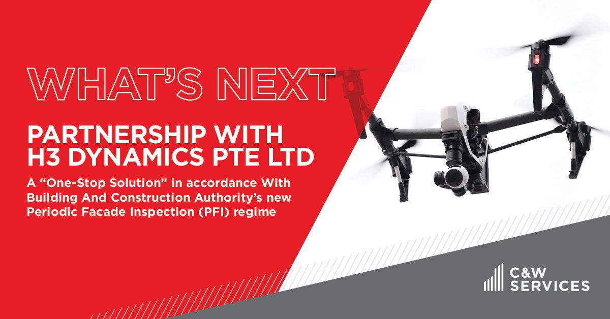 H3 Zoom.AI (@h3zoom_ai) on Twitter photo We're proud to announce our partnership with <a href="/CushWake/">Cushman & Wakefield</a> in scaling our solutions across Singapore and around the world.
The partnership would present a one-stop solution for #building #inspection as part of the new PFI requirements. We're proud to announce our partnership with <a href="/CushWake/">Cushman & Wakefield</a> in scaling our solutions across Singapore and around the world.
The partnership would present a one-stop solution for #building #inspection as part of the new PFI requirements.