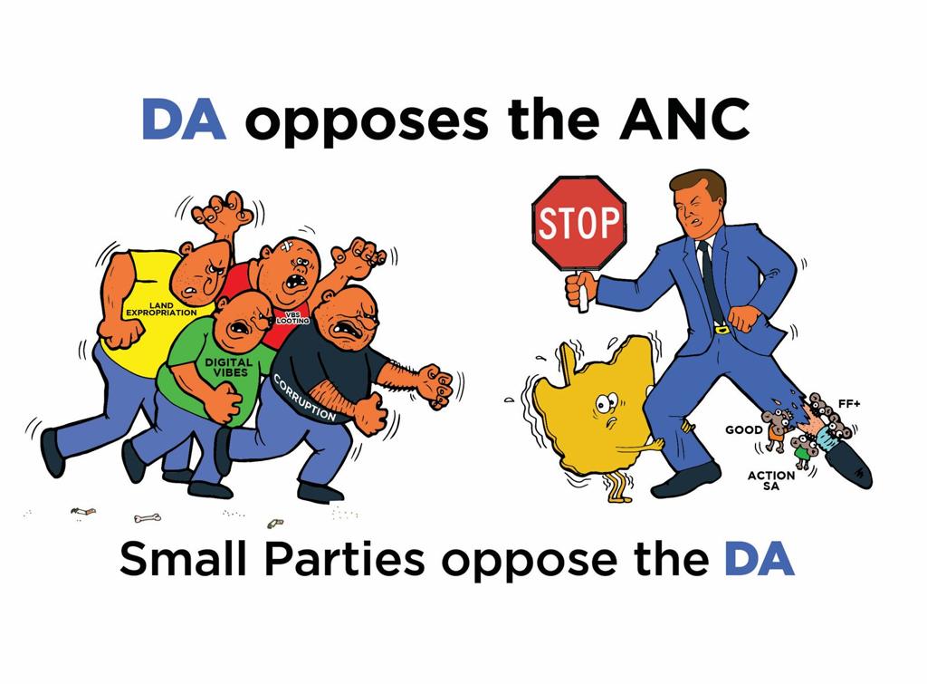 Emile_ZA's tweet photo. Truth
 #VoteDA #LetsGetThingsDone https://t.co/IlNbrgWST1