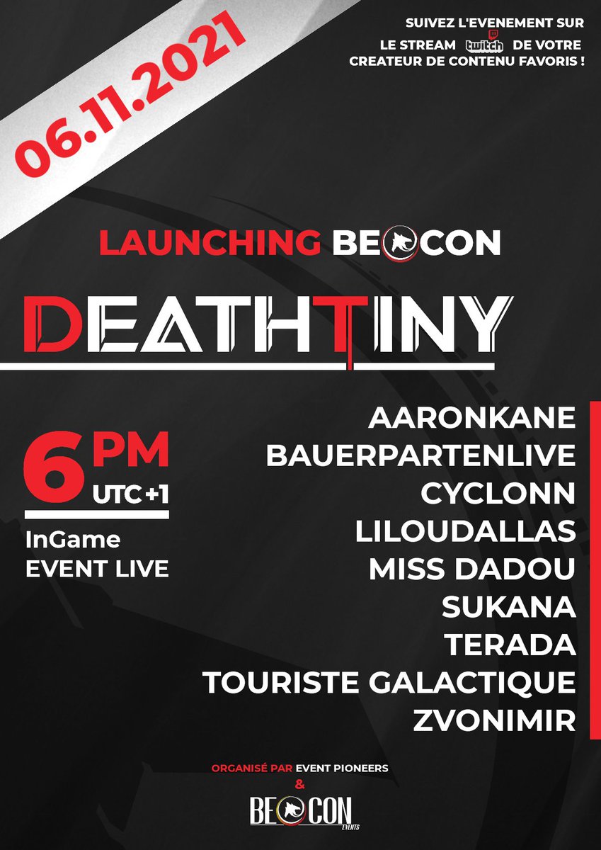 Chocolista1's tweet photo. Salut amis du Verse!
Avant l'énorme soirée à 20h, il y a de quoi nous faire patienter 😎
@BEACON_belgium #beaconbelgium #beaconevents #StarCitizen https://t.co/zacDSGHhmo