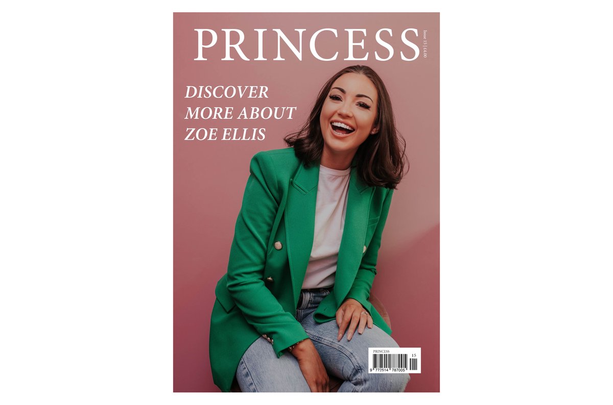 Issue 15 of Princess Magazine is now out featuring Zoe Ellis on our cover. Find out more by reading either in Print: bit.ly/2DdKLwK Online: joom.ag/opDI On Readly: bit.ly/2CQNUS6 or on Yumpu: bit.ly/39qCt61 #fashion #luxury