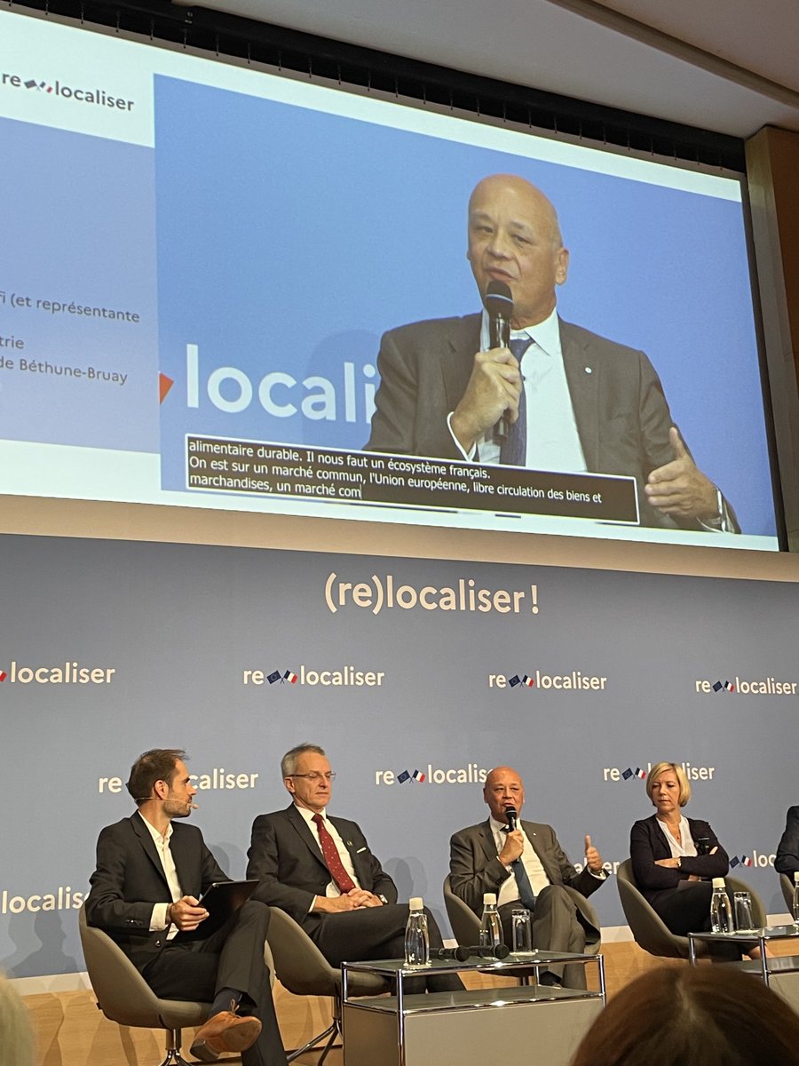 #FranceRelance #agroalimentaire. La France peut être la championne du monde de l alimentation : investir pour une croissance durable, via l innovation.digital, la robotique Jean Paul Torris, VP ANIA. ⁦<a href="/ANIA_FRANCE/">ANIA</a>⁩ ⁦@ChLambert_FNSEA⁩ ⁦<a href="/AgnesRunacher/">Agnès Pannier-Runacher 🇫🇷🇪🇺</a>⁩ ⁦