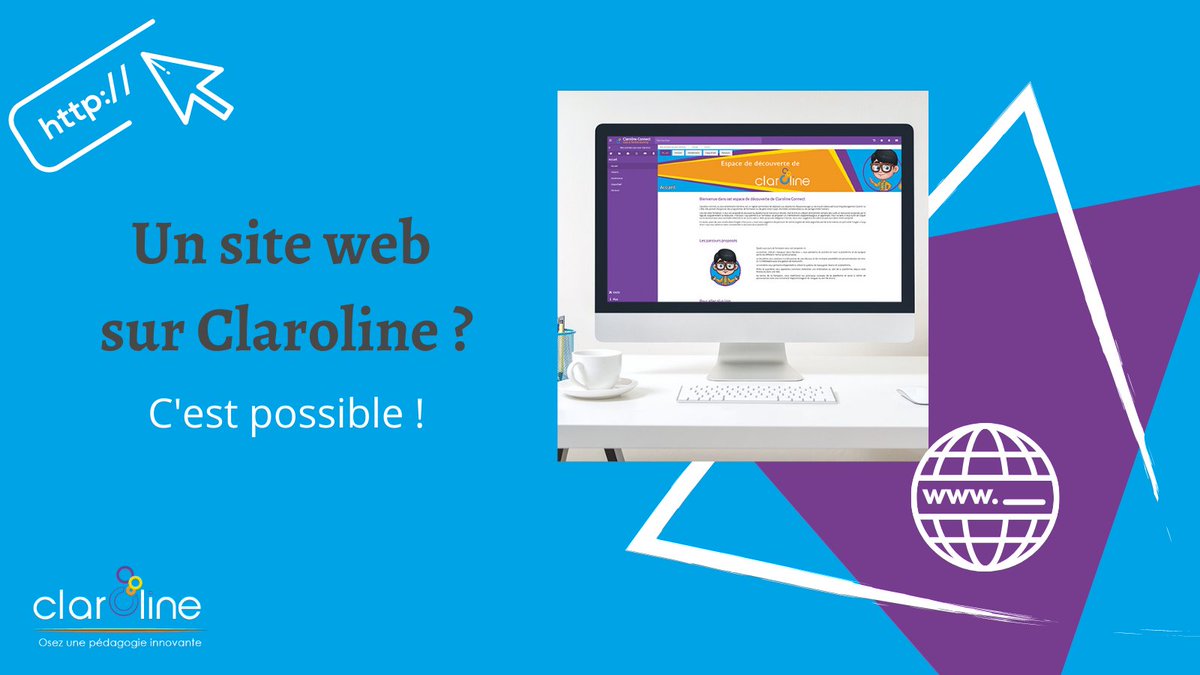 LMSClaroline's tweet photo. 🌐 Un site web sur Claroline ? 🌐

C'est possible ! En utilisant la page d'accueil...

Comme tous les outils, la page d'accueil est 100 % paramétrable ! 

Venez découvrir notre article complet sur la page d'accueil ! 👉 https://t.co/ZnKqP19Jk5

#Claroline #LMS #Elearning https://t.co/YHzibWoC3S