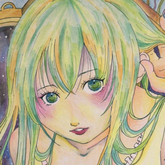 固形水彩絵の具のtwitterイラスト検索結果