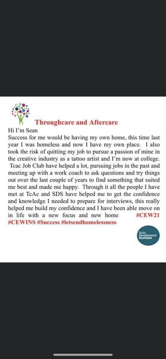 Another lovely story to share #CEW21 #CEWINS thanks for sharing sean🥰👏🏼