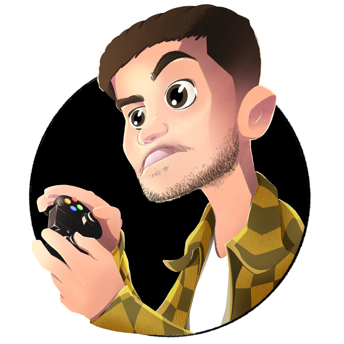 load_studio's tweet image. Deux avatars pour @PerloucheStream 😁

💛&amp;amp; 🔃 appréciés !

#twitchdesigner #graphiste #twitch #illustrateur #dessin #avatar #banniere #youtube #pp #rt