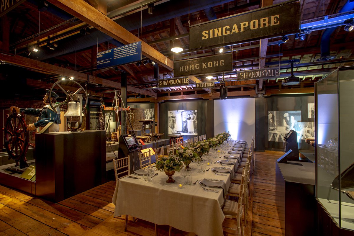 With the Museum of London Docklands currently closed to the public on a Monday and Tuesday, we can now accommodate private events during the day in any of our gallery spaces until Spring 2022. Contact our team to find out more: venuehire@museumoflondon.org.uk #eventprofs