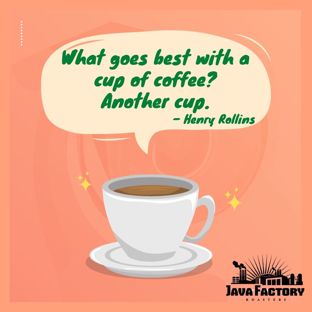 javafactory's tweet image. Coffee with a side order of coffee is always best.

#JavaJunky