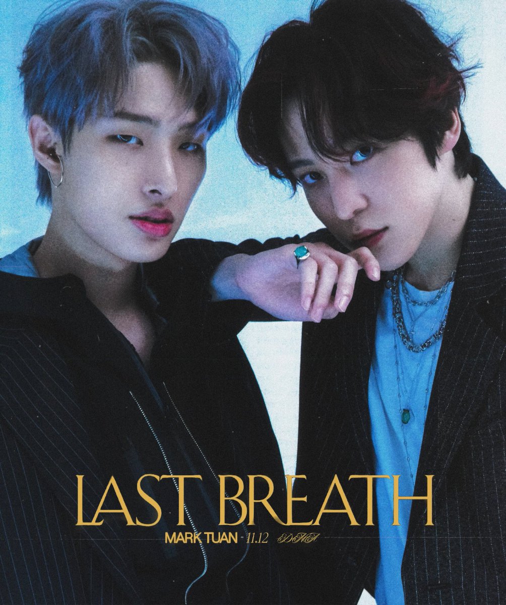 GOTEEZLOOKS's tweet photo. #YUNGI as Mark’s #LastBreath

MARK TUAN LAST BREATH 
11.12
#YUNHO #MINGI #ATEEZ #MARKTUAN #GOT7 #LastBreath_MarkTuan https://t.co/jJ84AnaUTE