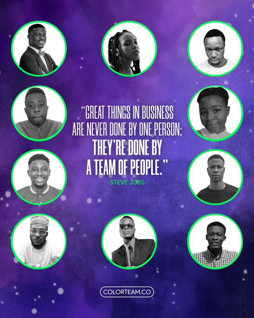 yourcolorteam's tweet photo. Our success as a team is tied to our commitment to growing each other and working together to get the job done.
#team #teamwork #colorteam #branding #agency #strategy #designers #graphicdesign https://t.co/JYJZDfpqBt