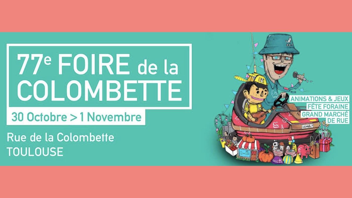 🎉 Ce week-end la #Colombette est en fête ! 3 jours d'animations festives vous attendent de samedi à lundi 👉🏼 bit.ly/3b8M8OW