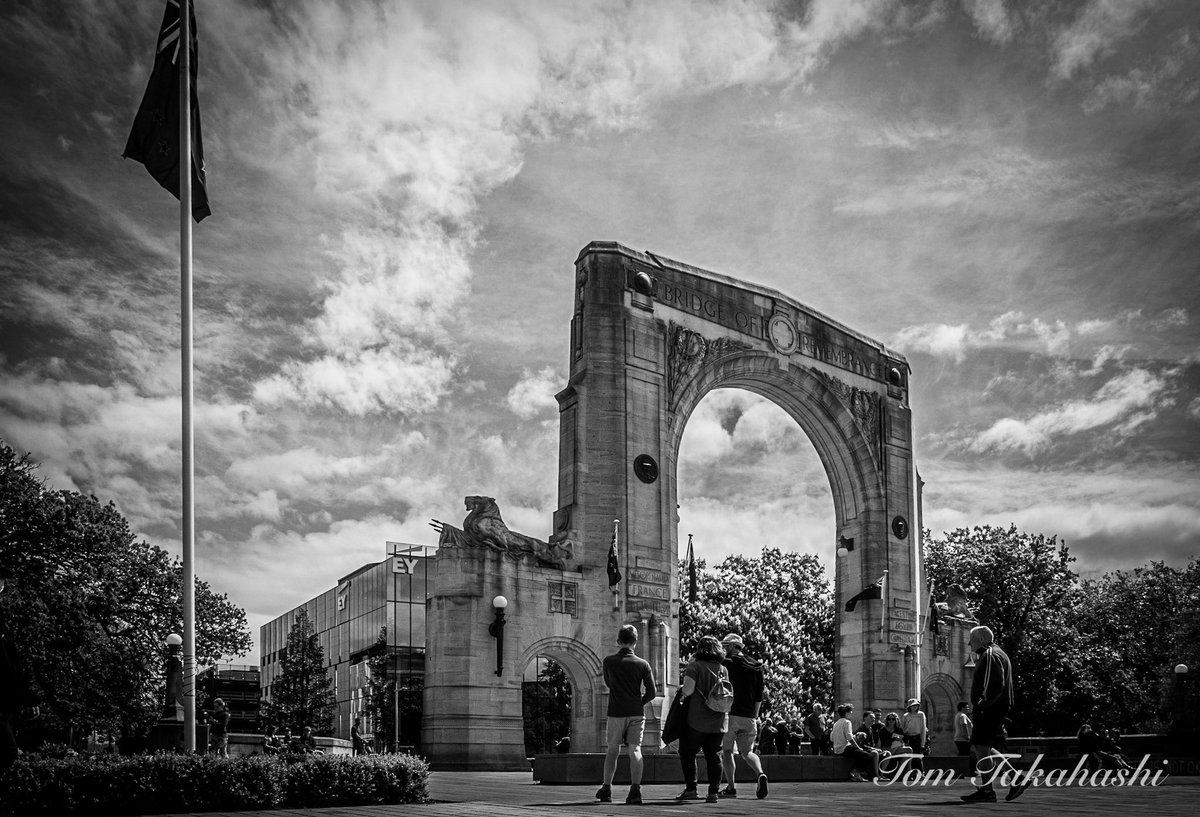 nzsheep's tweet photo. Bridge of Remembrance. 

#blackandwhite #blackandwhitephotography #monochrome #monochromephotography #outdoors #stonebuild #bridge #christchurchnz #newzealand #sony #rx100m3 #白黒 #白黒写真 #モノクロ #モノクロ写真 #石づくりの橋 #ソニー #ニュージーランド #写真好きな人と繋がりたい https://t.co/8ZyJO8lWlp