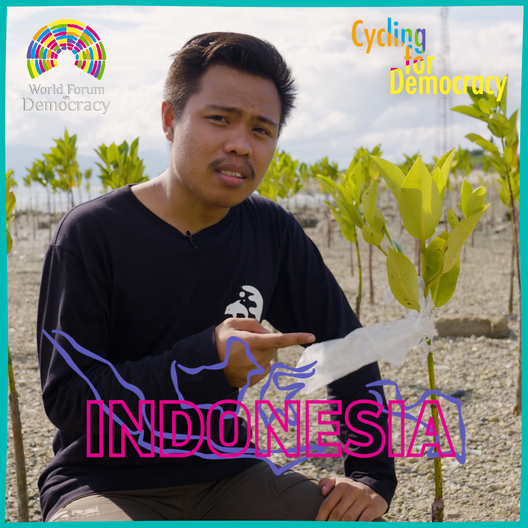 CoEDemocracy's tweet image. ▶️ Episode 9 of #CyclingForDemocracy : vimeo.com/637552937 w/ Seangle Indonesia from 🇮🇩
Discover this social innovation lab that addresses #environmental issues through a wide range of #LocalActions 🌱🌎

#grassrootmovement #award #socialjustice #education