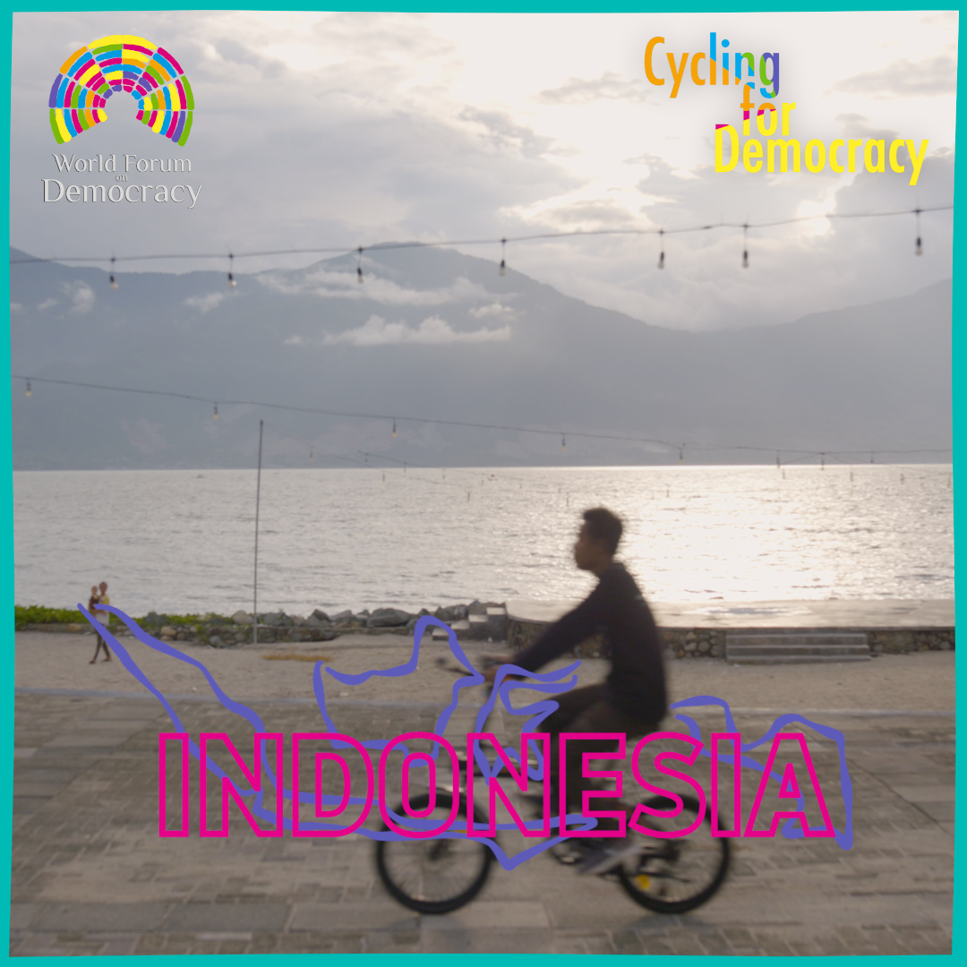 CoEDemocracy's tweet image. ▶️ Episode 9 of #CyclingForDemocracy : vimeo.com/637552937 w/ Seangle Indonesia from 🇮🇩
Discover this social innovation lab that addresses #environmental issues through a wide range of #LocalActions 🌱🌎

#grassrootmovement #award #socialjustice #education