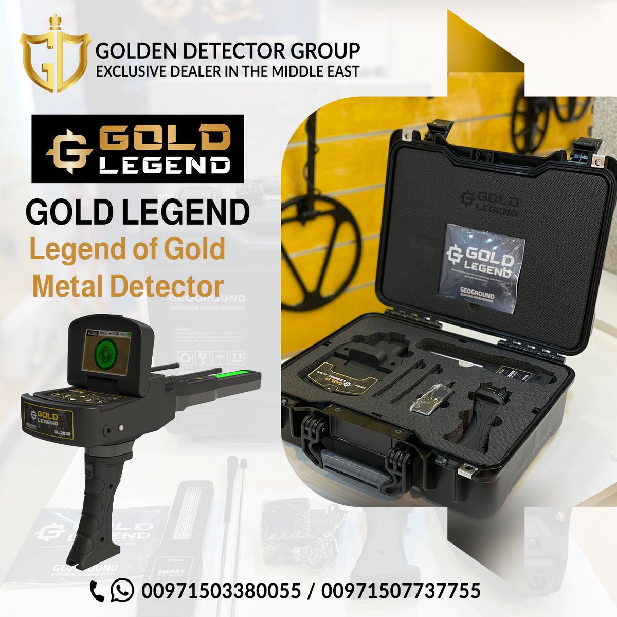 DetectorGolden's tweet photo. Gold Legend Long Range Locator – New Product 2021
a new distinctive design, multiple search systems, an easy-to-use program, and features that meet all the needs of beginner and professional prospectors
#metal_detector #gold_detector
https://t.co/VzRTWmv55x https://t.co/GRrtdREfr6