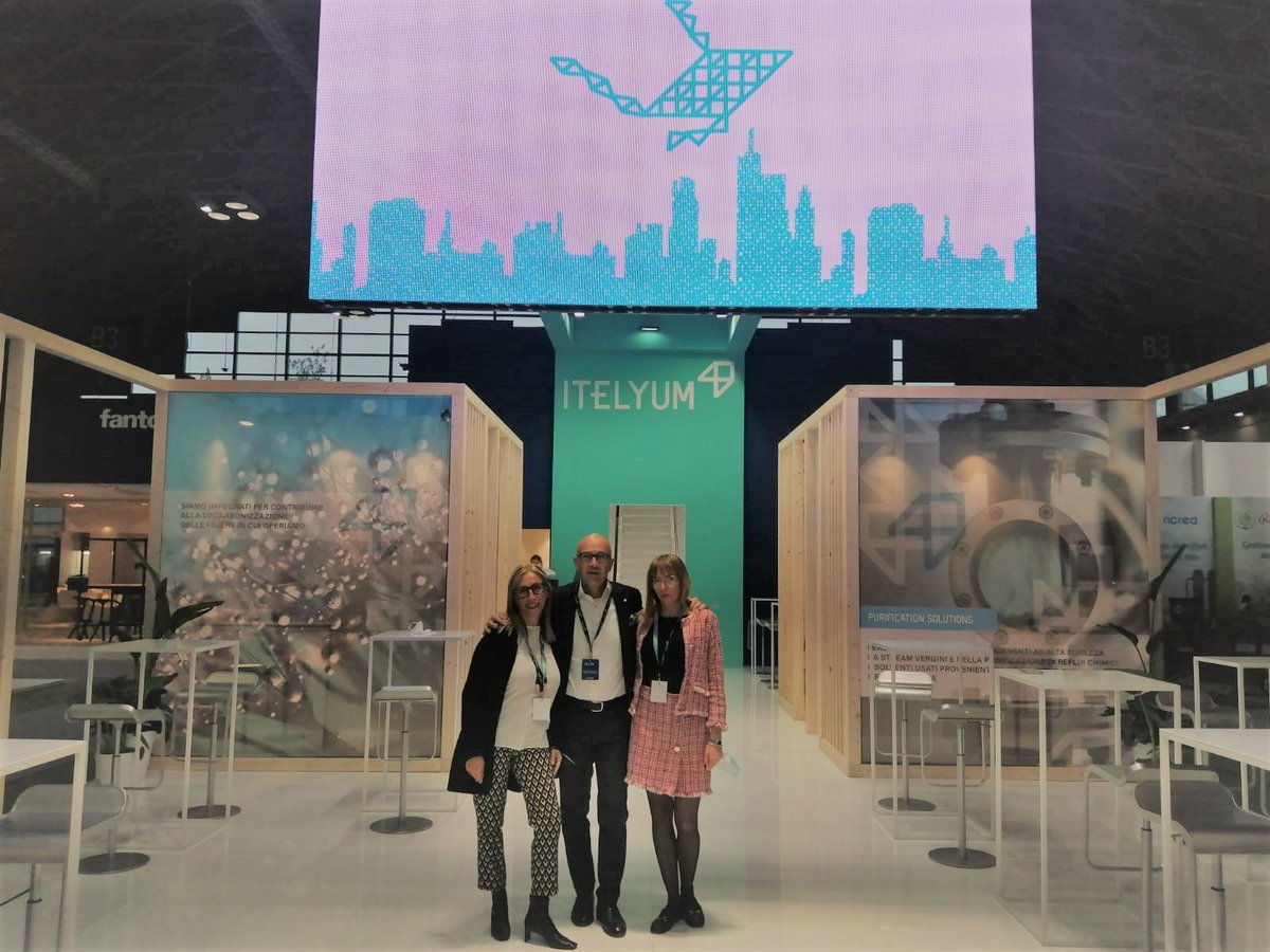 Ben ritornato <a href="/Ecomondo/">Ecomondo</a>! <a href="/Itelyum/">Itelyum</a> apre i lavori al Pad. B3 Stand 69 per accogliere addetti ai lavori e visitatori della Fiera europea dedicata alle innovazioni per la #transizioneeconomica.  #26Oct #sostenibilita #statigreen21 #Ecomondo2021