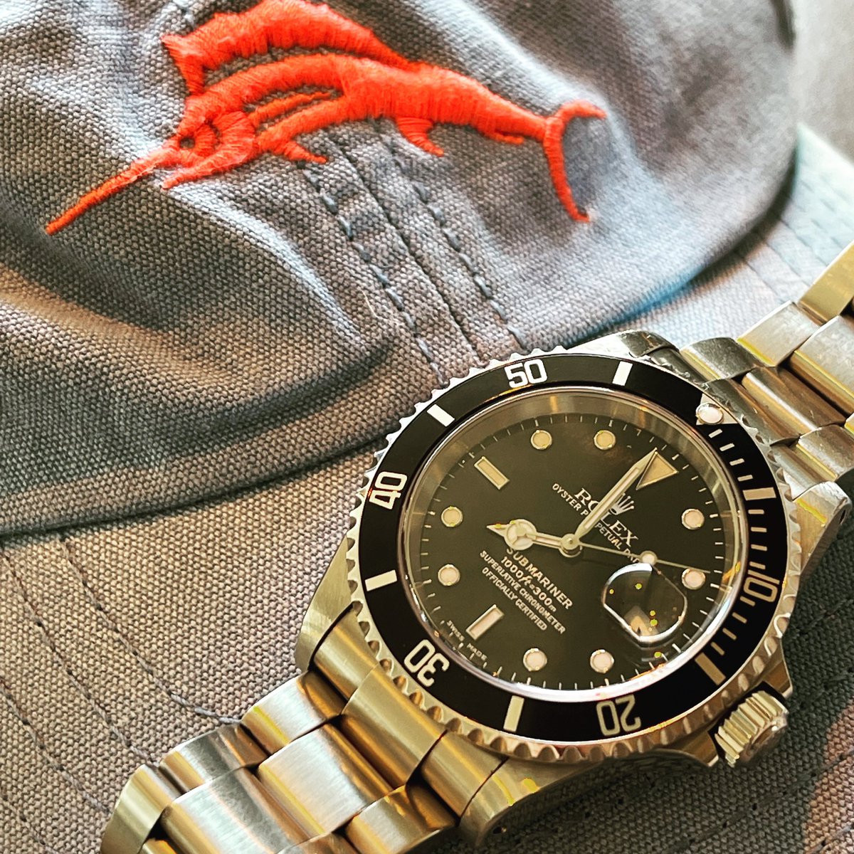 MullanSteve's tweet photo. Great everyday timepiece. Rolex Submariner Ref 16610. https://t.co/8MfSlWRZEY