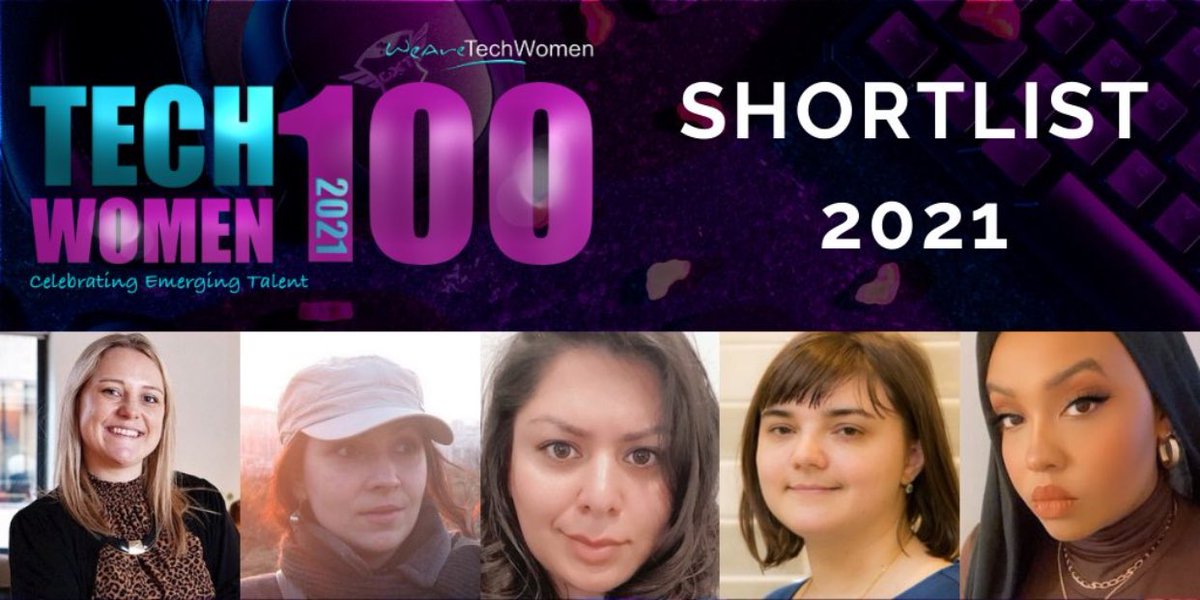 HanaCodes's tweet photo. I have been shortlisted for @WATC_WeAreTech #TechWomen100 awards!! 🎉🥳

Thank you to everyone who’s supported my journey so far… so much more to come. 

Please support me with a public vote: https://t.co/YmsxXjfLy9 https://t.co/8TIkHyAcEc