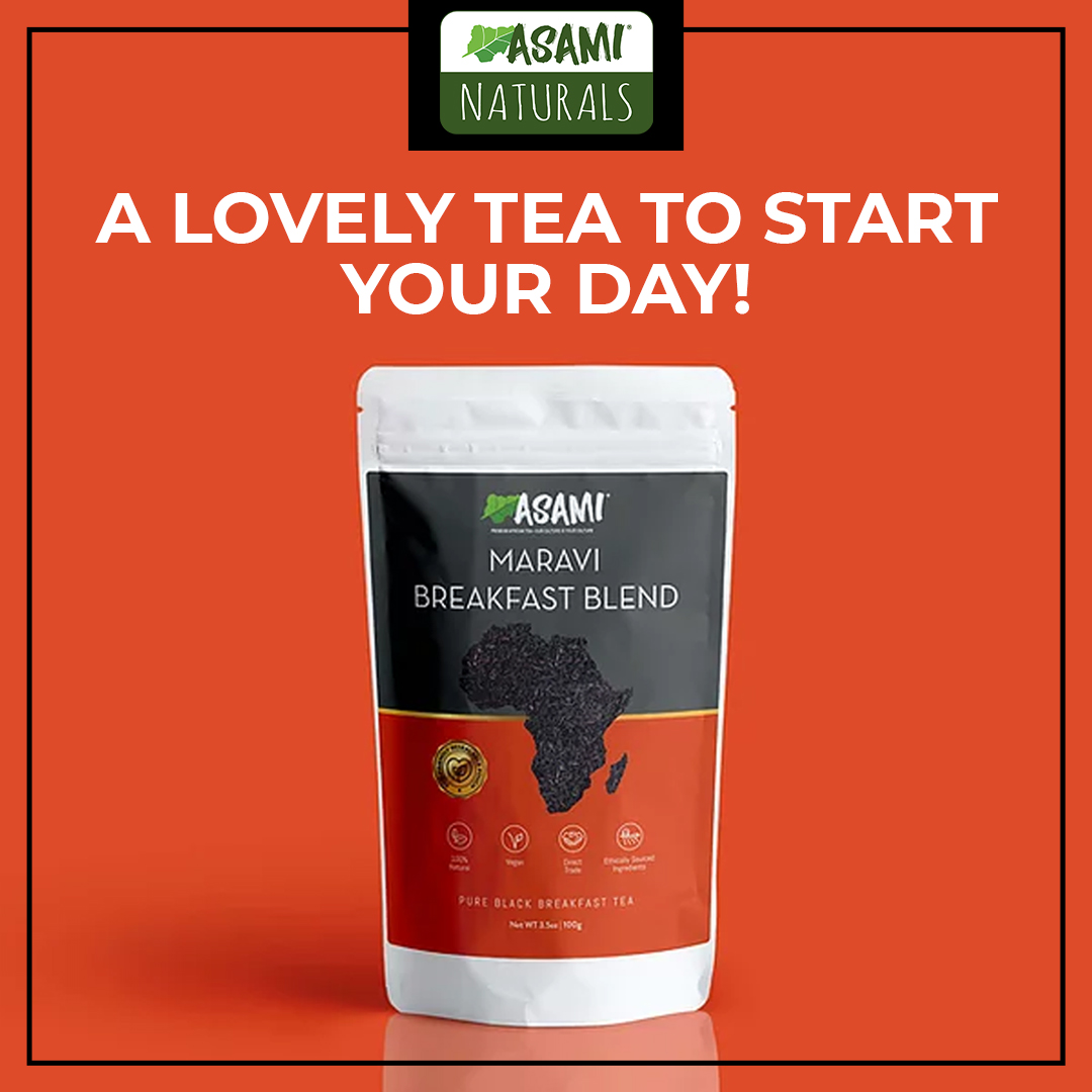 Start your day with the Maravi Breakfast African Black Tea!
👉Deep and malty with notes of caramel and burnt sugar.
😉Take a sip, and you're good to go!

#asami_llc #asami #asamitea #tea #teablog #teaconnoisseur #instatea #instateatime #instateaparty #teaculture #tealeaves #Tea