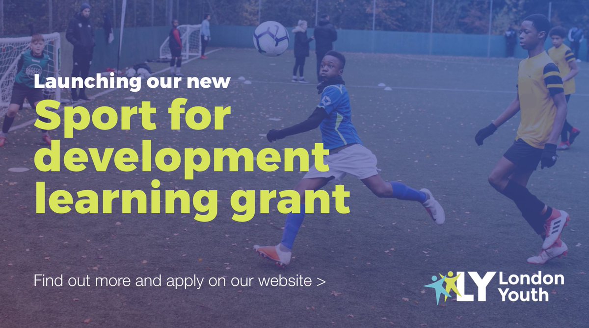 Text: Launching our new
Sport for development
learning grant

Find out more and apply on our website >