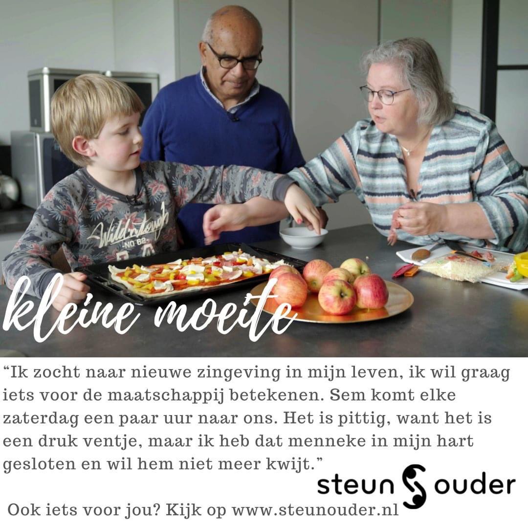 In de uitzending van <a href="/krokruispunt/">KRO-NCRV Kruispunt</a> vertelt 'opa' Albert hoe waardevol hij het vindt om #steunouder te zijn voor Sem. Voor Sem zelf natuurlijk, voor de moeder van Sem, maar ook voor zichzelf. Zo snijdt het mes aan meerdere kanten.

Terugkijken: npostart.nl/kruispunt/25-1…