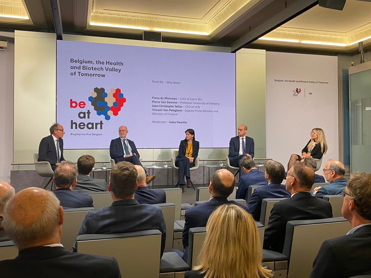 pharmabe's tweet photo. 🇧🇪, the #health and biotech valley of tomorrow
BE is a frontrunner in the competitive European #biopharma landscape. Let's continue the protection and support of our leading position and seize the opportunity to strengthen this in the coming years. @alexanderdecroo @vonderleyen https://t.co/OMTltyvTvL