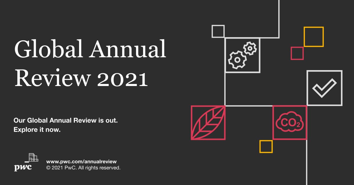Pleased to announce the release of our #PwC Annual Review that shows the commitment of the 295.000 employees to support organisations during this challenging year.
They have never needed more help than now to build trust and deliver sustained outcomes. 

🔎pwc.to/3CjjaYB