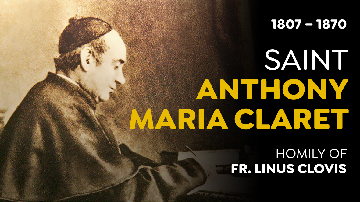 FrLinusClovis's tweet photo. St Anthony Maria Claret ~ Fr. Linus Clovis https://t.co/q7lPLnFLIP via @YouTube #FrLinusClovis #CatholicChurch #CatholicTwitter https://t.co/ensTW1DWGR