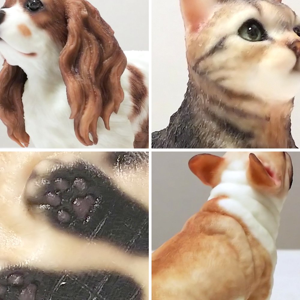 3dpetshop's tweet photo. #樹脂フィギュア の一部を拝借してご紹介ます!
#愛犬 #犬 #dog
#愛猫 #猫 #cat
#ペットフィギュア #petfigure
#フィギュア #3dfigure #figure
#3dプリンター #3dprinter
#3dcg #design
#pet #ペット
#犬好き #猫好き
#ilovedog #ilovecat
#犬好きさんと繋がりたい
#猫好きさんと繋がりたい 
#3DPETSHOP https://t.co/rGYQfCtwJU