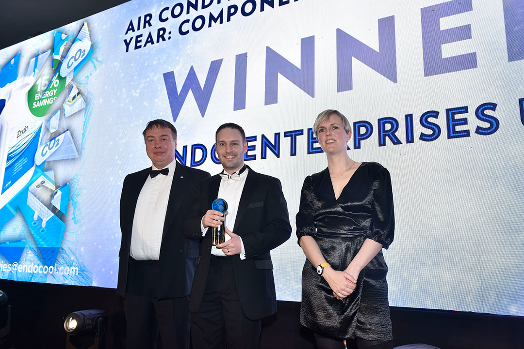 endocoolproduct's tweet photo. We are very proud #EndoCool was awarded Air Conditioning Product of the Year at the 2021 Cooling Industry Awards at a glittering and well attended ceremony in London last week. Click the link to find out more about our success. https://t.co/1TMJknGvAR #carbonreduction #NetZero https://t.co/7TWJRmpqvN