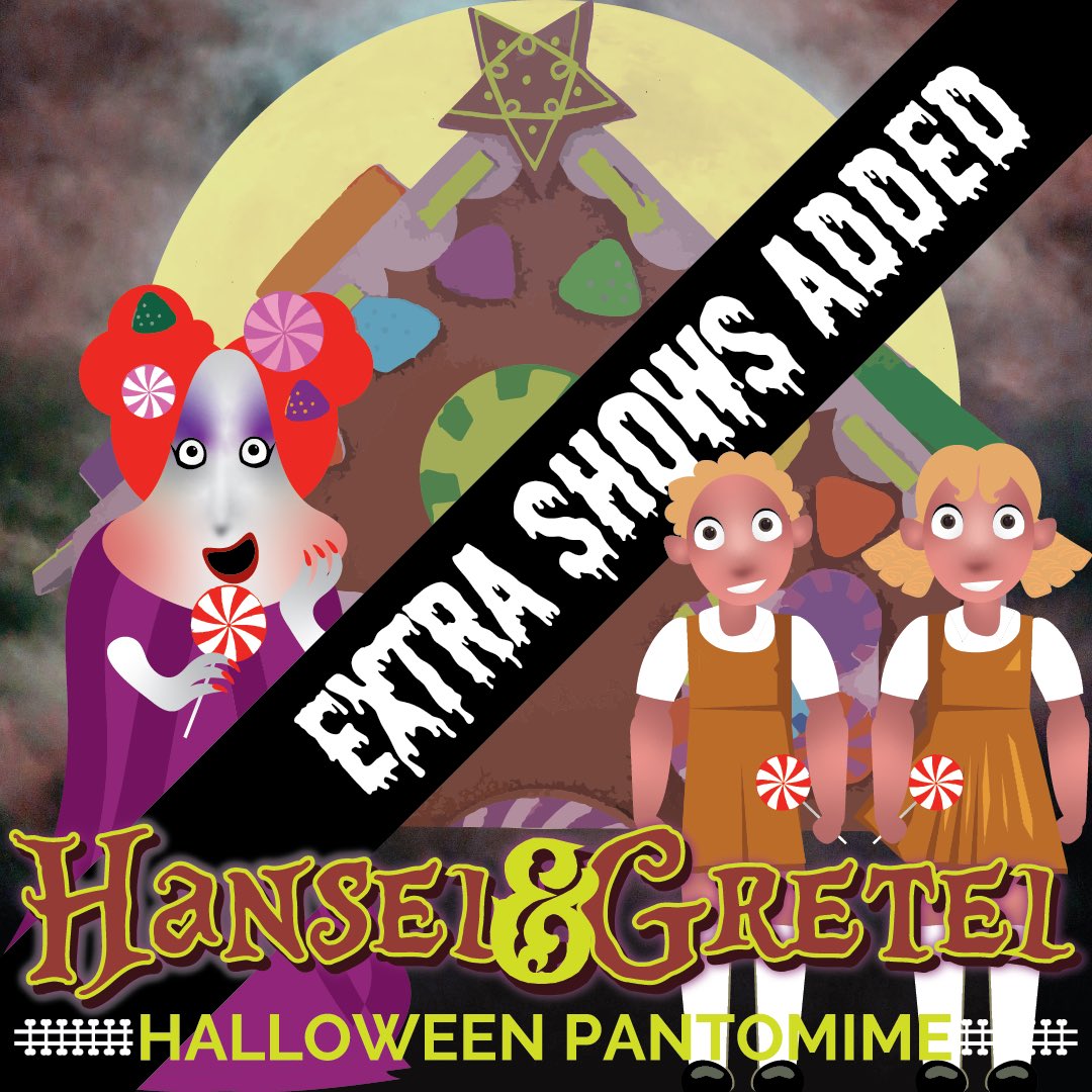 Due to phenomenal demand, we’ve added extra afternoon performances to our spooktacular Halloween pantomime. BOO-k now at the link in our bio!