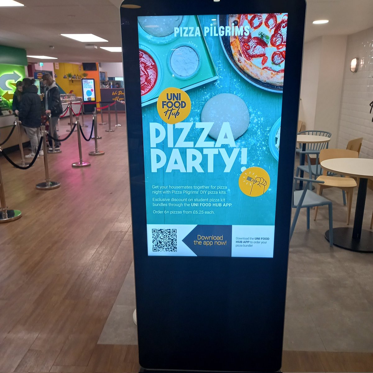 middlesexfood's tweet image. Host a Pizza Party for you and your mates with @pizzapilgrims ! Download the Uni Food Hub app and order your bundle 😄😀 #dontmissout #studentvibes