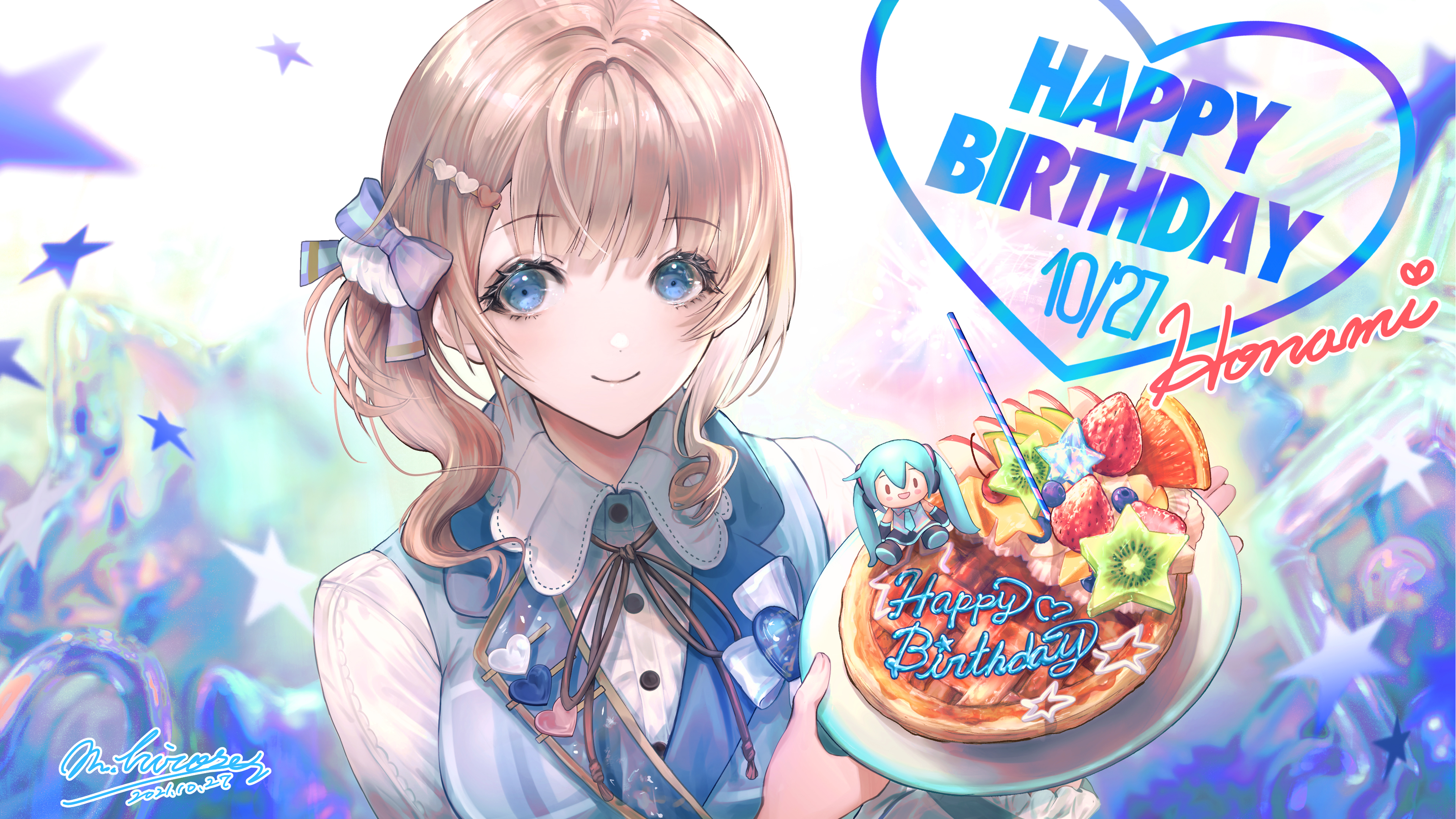 プロジェクトセカイ カラフルステージ Feat 初音ミク プロセカ 本日10月27日は Leo Need 望月穂波の誕生日 誕生日イラストはひろせ Hrs さんに担当いただきました 初音ミク プロセカ 望月穂波誕生祭21 T Co