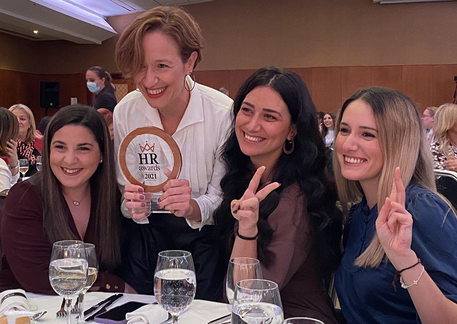 Our #AtosGreece  #HRteam does it again!! Winning an HR award for the 4th consecutive year! Go team! #HRAwards2021 #Atos #WeAreAtos