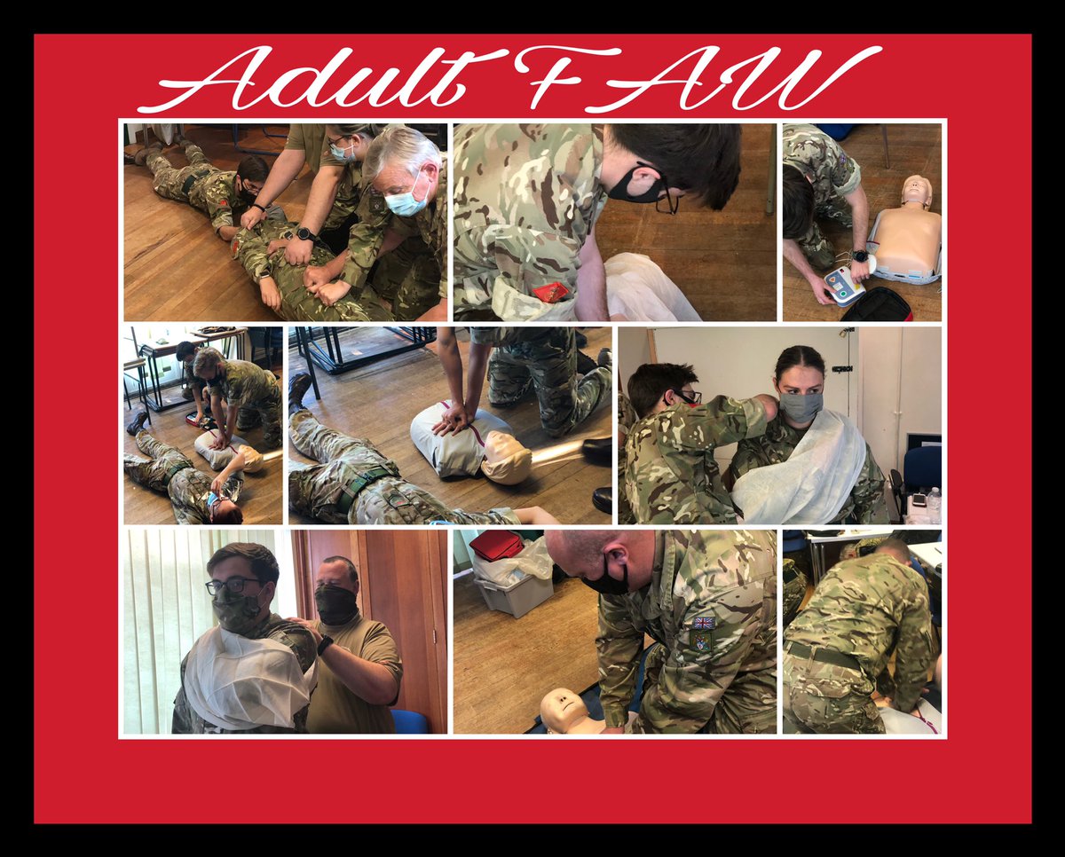 CFATO_Devon_ACF's tweet photo. A great weekend Devon ran an FAW for adults &amp; 2 EFAW’s for cadets &amp; some CPD observations done also well done all https://t.co/QPKOzgTG9O