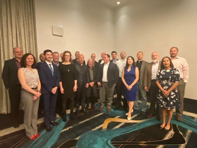 dpatweet's tweet photo. Congratulations to our #PathVisions21 Travel Award Recipients: Mohamed Amgad, Brian Vadasz, and Talat Zehra. They were recognized at the President's Dinner last week. https://t.co/re7gK3Turi