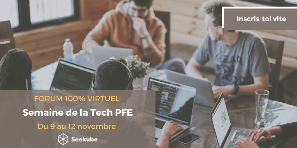 🔎🎮[CANDIDATS] La Semaine de la #Tech c'est du 9 au 12 novembre prochain, en ligne !
+100 offres de #STAGE #PFE à découvrir chez <a href="/CHANEL/">CHANEL</a>, <a href="/transdevFR/">Transdev France</a>, <a href="/enioka_IT/">enioka</a>, <a href="/AccentureFrance/">Accenture France</a> et bien d'autres ! 
👉Pour participer: bit.ly/3BWH3VV
#recrutement #techjobs #forumvirtuel