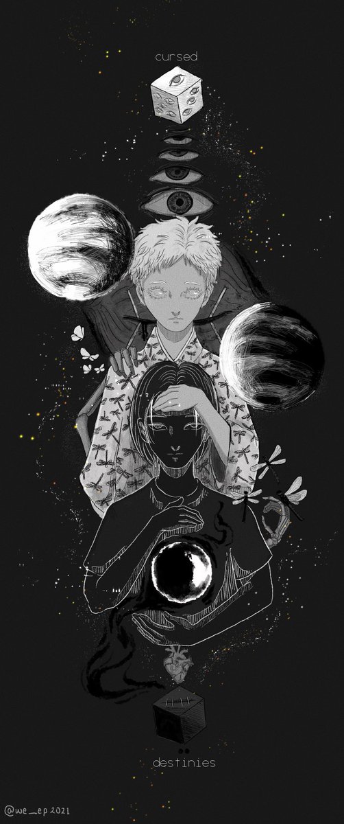 seekermek1ra's tweet photo. if we were to be reborn, will our destinies be as cursed?

this is inspired from @halveablock’s works on satosugu

#satosugu #条五 #JujutsuKaisen #夏五 https://t.co/Pa5xyjbDto