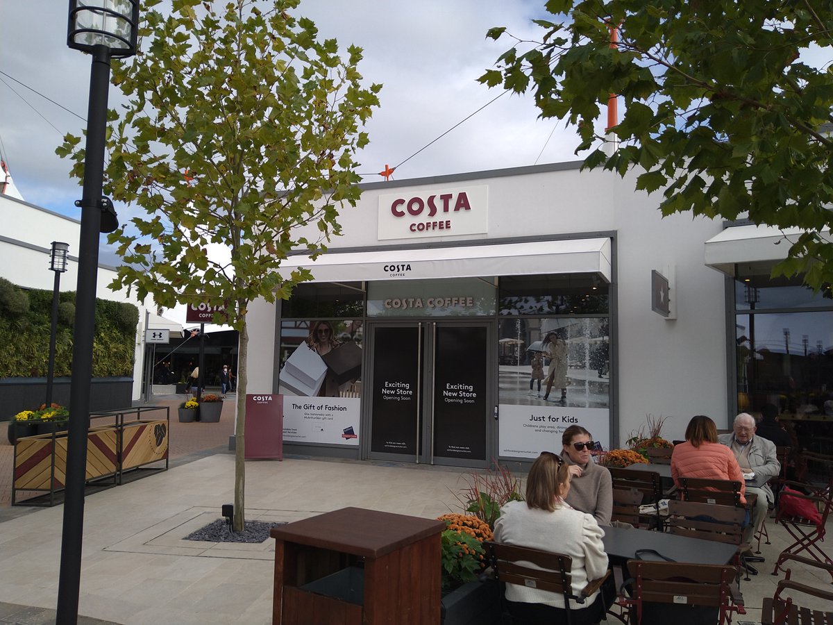 Photos of one of the new coffee shops Units 153 Costa Coffee costa.co.uk
<a href="/CostaCoffee/">Costa Coffee</a>
<a href="/McArthurGlenUK/">McArthurGlen UK</a> 
#MondayMotivation #shopping #retailers #CoffeeLovers