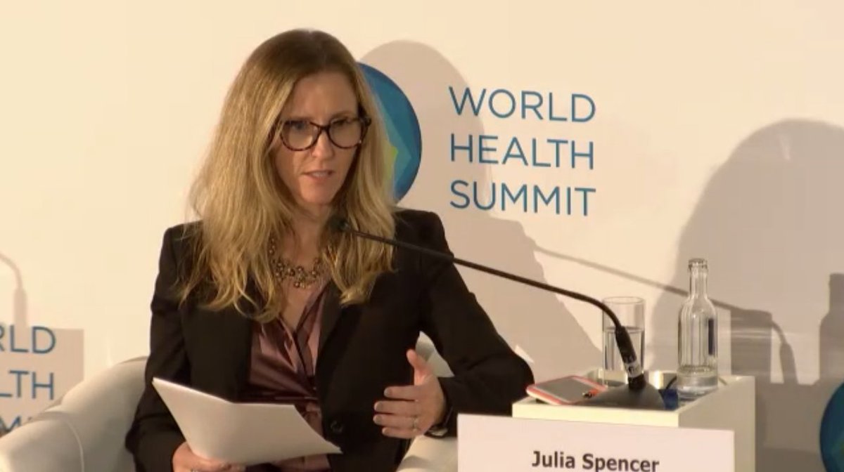 "Vaccines are typically delivered at schools. With school closures, immunization has become a victim of the inability to actually access the population. This means missed opportunities for routine vaccination,"-
Dr. Julia Spencer, MSD Sharp &amp; Dohme Corp. 

#WorldHealthSummit