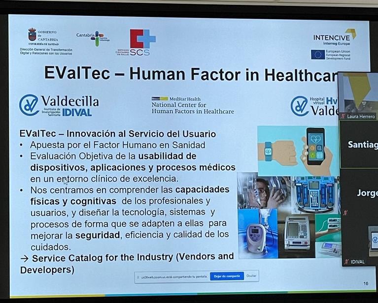 eValtec_HF's tweet photo. @gabls presenting the Digital Transformation Plan of the #DGTDRU of @saludcantabria, including #HumanFactosEngineering and #Usability as one of the key elements to take into account when developing #healthcare #technology! https://t.co/CfcNZS0ZCl