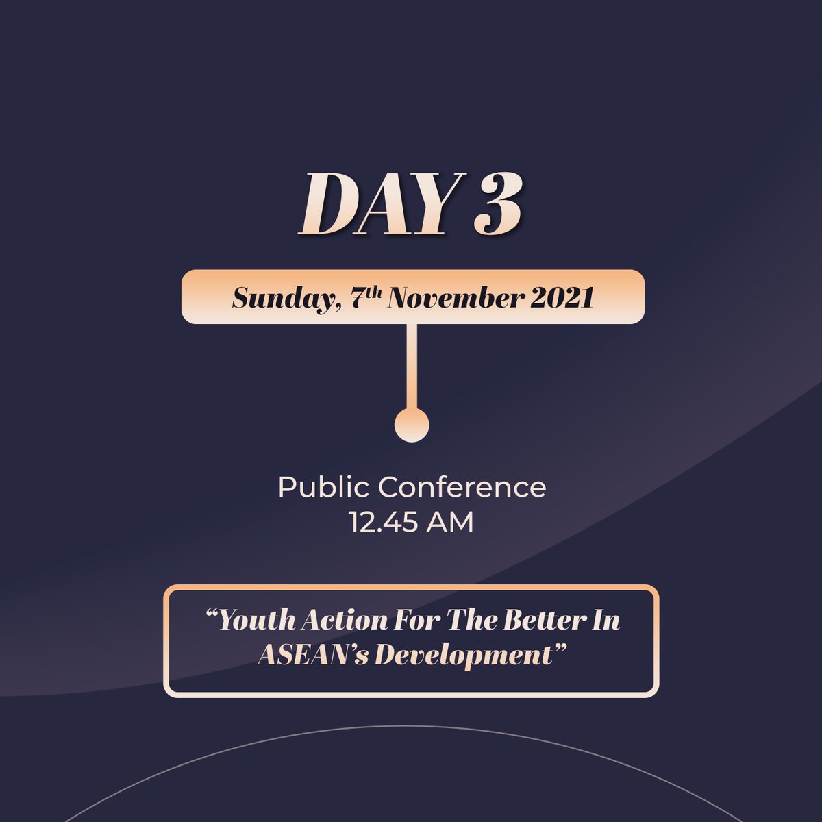The_AYIC's tweet photo. Day 3 Agenda
(4/5) https://t.co/imB9OzR7kH