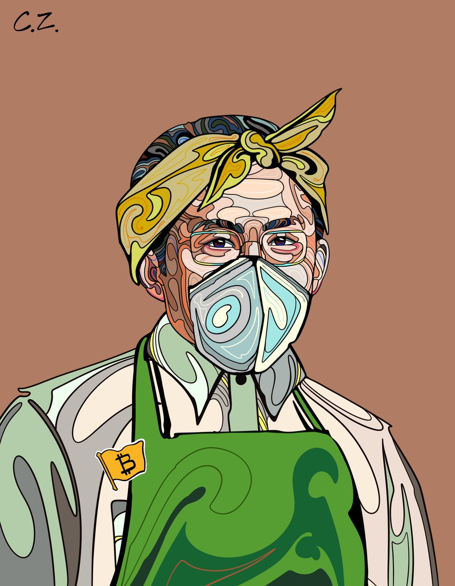 Presidents_NFT's tweet photo. @cz_binance @BinanceChain @TheBinanceNFT👀 

Have you seen the https://t.co/YnEXGwoDkM NFT collection built on the awesome BSC? ⚡️ 

The collection has 3 unique @cz_binance masterpieces that show that CZ is a legit boss! 😎 

The one with the golden suit is🔥 

What do you think? https://t.co/O16pfcNFHx