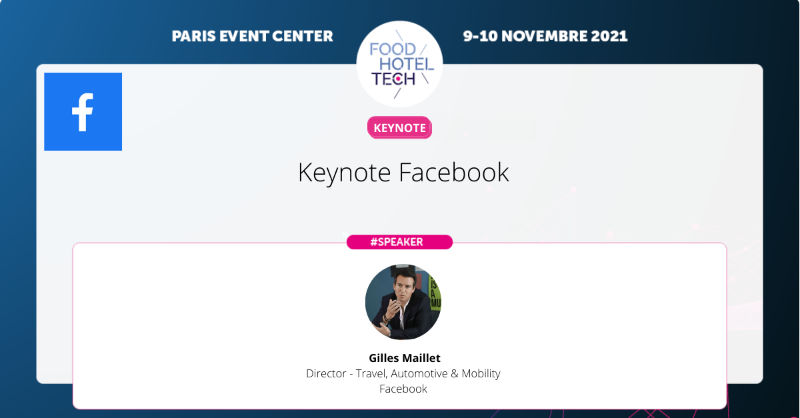 foodhoteltech's tweet photo. 💥Evènement 100% Hôtellerie-Restauration, les 9 & 10 novembre au Paris Event Center !
📩Pour participer aux conférences, prenez votre place ici : https://t.co/9hNBZiNpHc
@Facebook #SalonFHT #foodhoteltech #foodhoteltech21 #salon2021 #salon21 #salontech #salondigital #salonchr https://t.co/eXQCdpP9yP