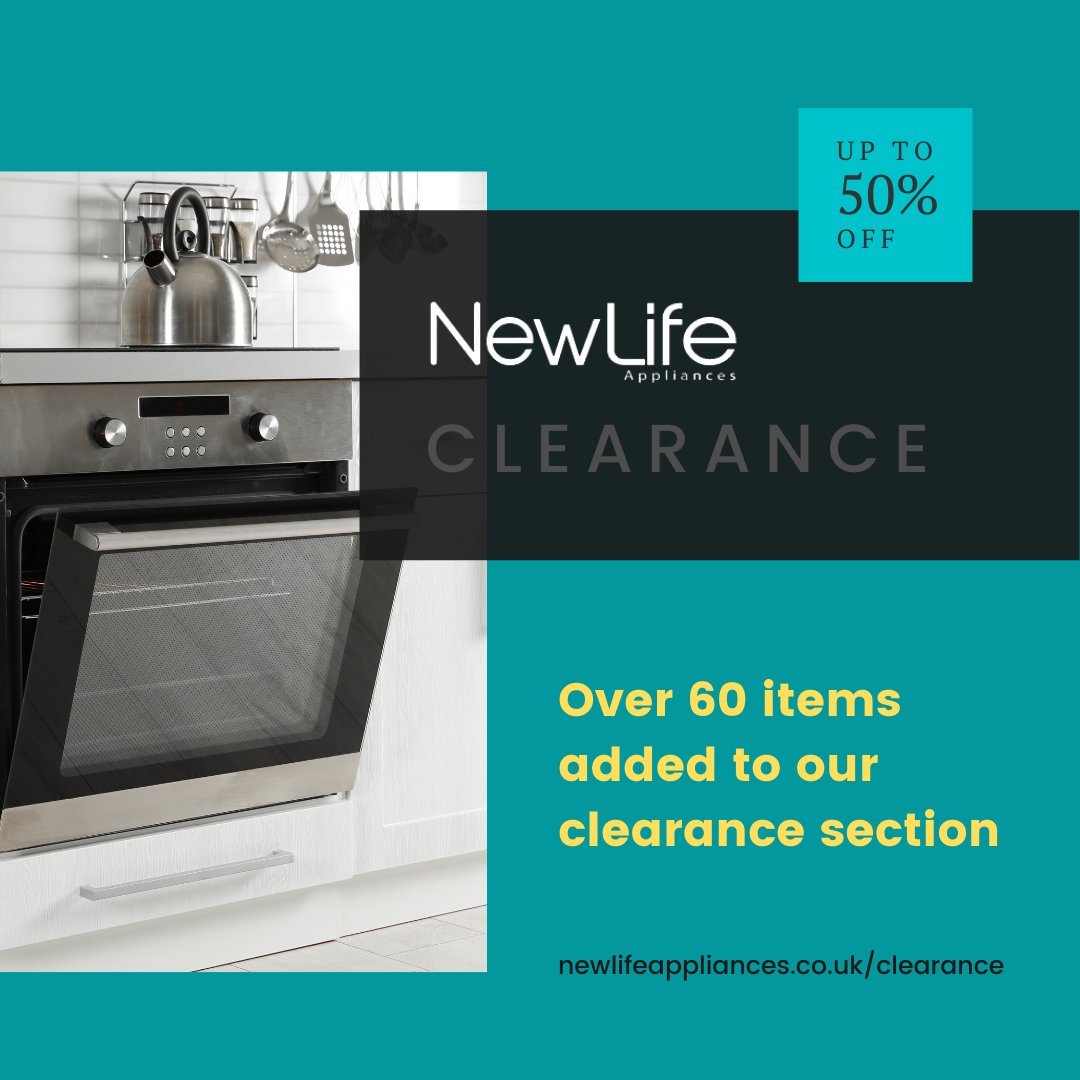 newlifeappliances.co.uk/clearance - get them while stocks last!