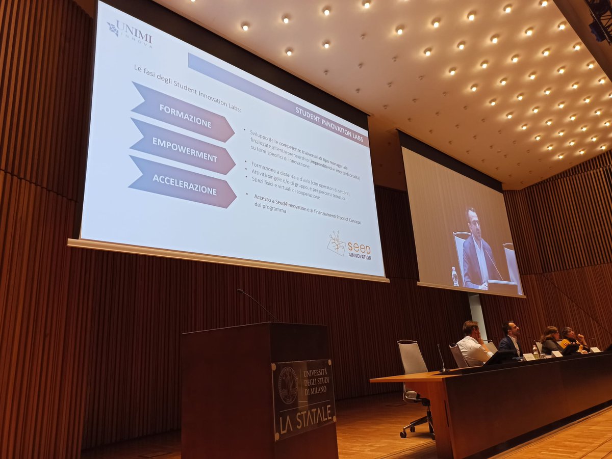 LaStatale's tweet photo. Accanto alle iniziative di supporto all'imprenditorialità giovanile oggi possiamo contare anche su #UNIMission, nuova piattaforma di crowdfunding, in partnership con @betapdb #RobertoTiezzi @LaStatale @UnimiInnova #esperienzeoltrelostudio https://t.co/ajJWSMswYN