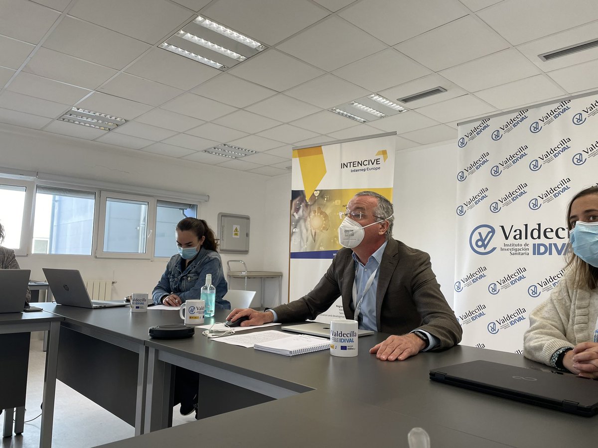 IDIVAL Direccion (@idivaldireccion) on Twitter photo Sharing #ehealth experiences in <a href="/interregeurope/">Interreg Europe</a> Intencive project with <a href="/gabls/">Santi Garcia</a> <a href="/IDIVALdecilla/">IDIVAL</a> <a href="/HUnivValdecilla/">Hospital Universitario Marqués de Valdecilla</a> <a href="/JCabezasGlez/">Joaquin Cabezas</a> presenting some Cantabria initiatives.
Big challenges the needs sharing!!! Sharing #ehealth experiences in <a href="/interregeurope/">Interreg Europe</a> Intencive project with <a href="/gabls/">Santi Garcia</a> <a href="/IDIVALdecilla/">IDIVAL</a> <a href="/HUnivValdecilla/">Hospital Universitario Marqués de Valdecilla</a> <a href="/JCabezasGlez/">Joaquin Cabezas</a> presenting some Cantabria initiatives.
Big challenges the needs sharing!!!